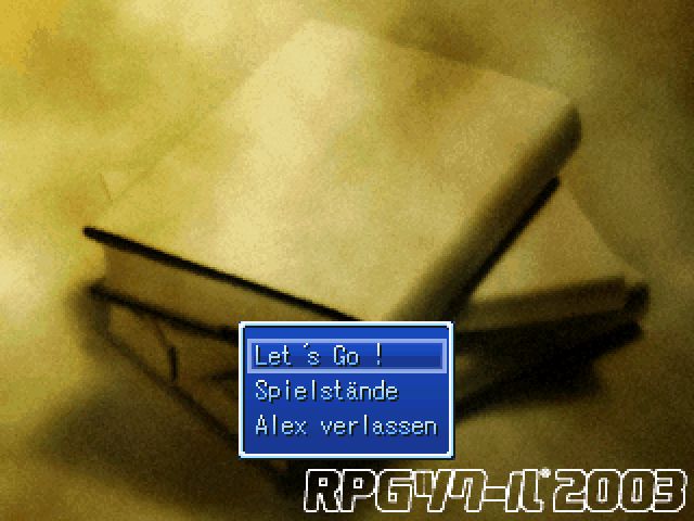Title screen