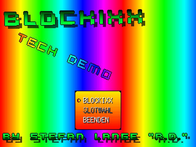 Title screen