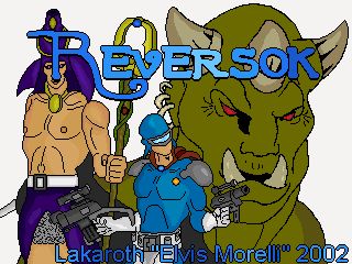 Title screen