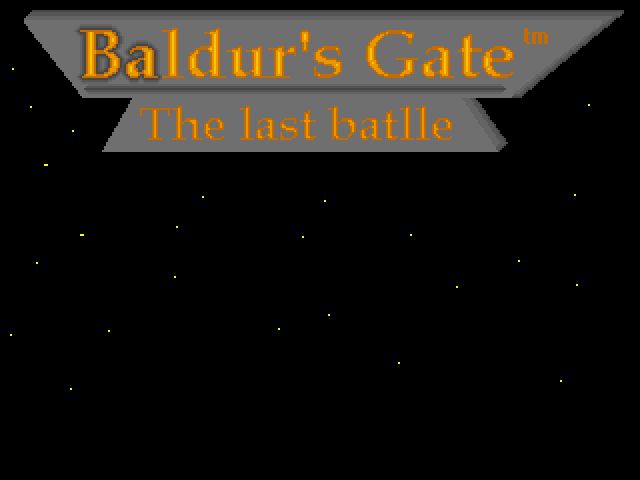 Title screen
