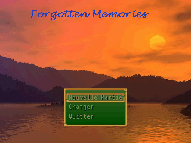 Title screen