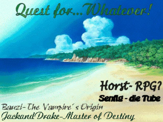 Title screen