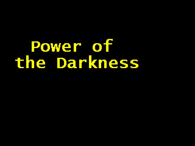 Title screen