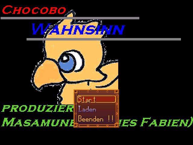 Title screen