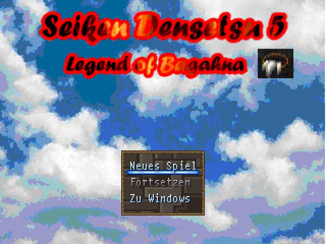 Title screen
