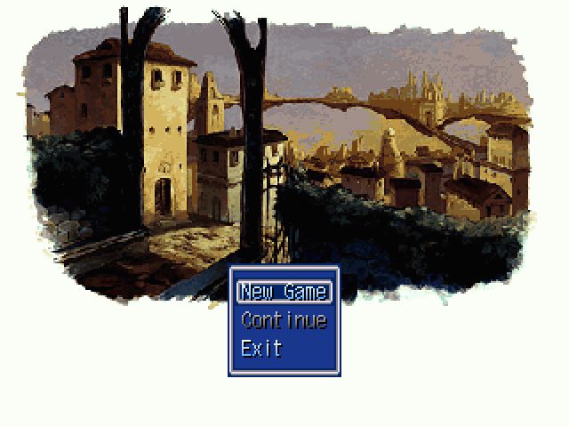 Title screen