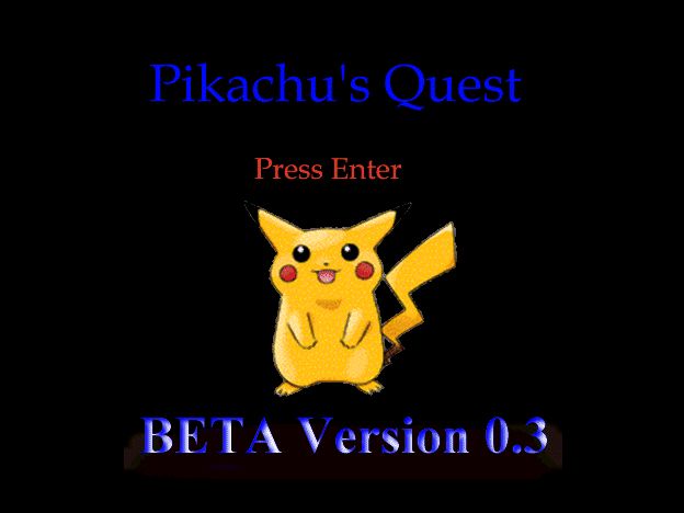 Title screen
