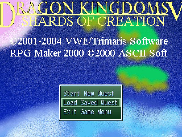 Title screen