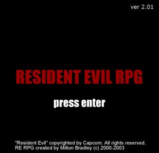 Title screen
