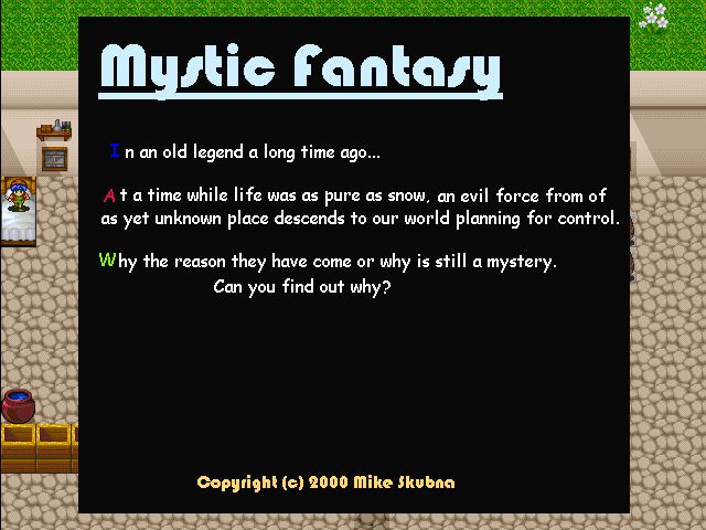 Title screen