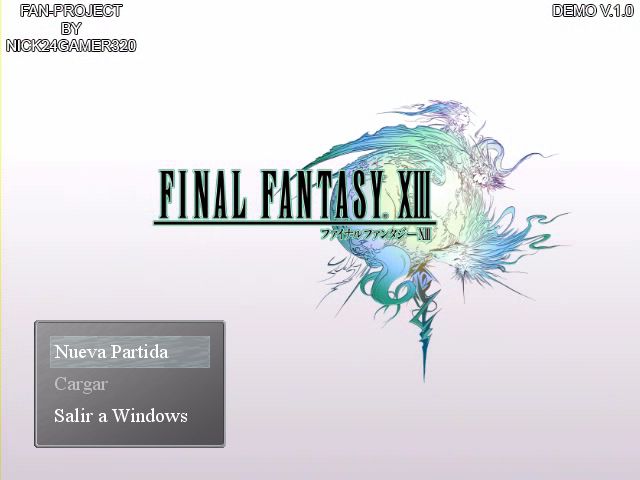 Title screen