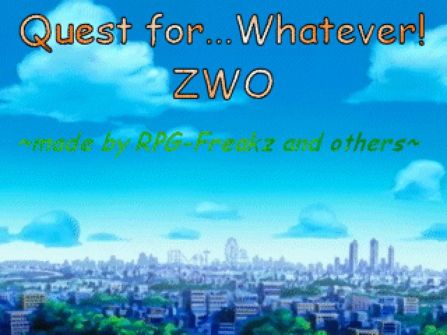 Title screen