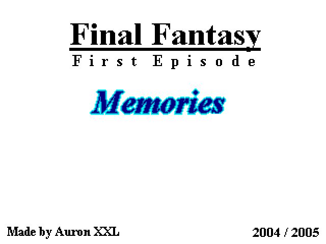 Title screen