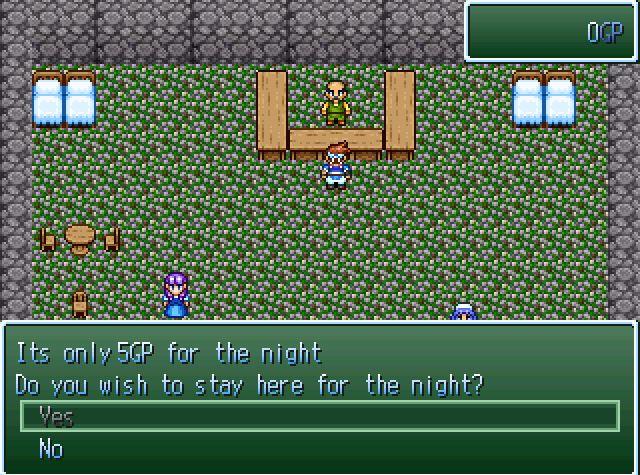 Title screen