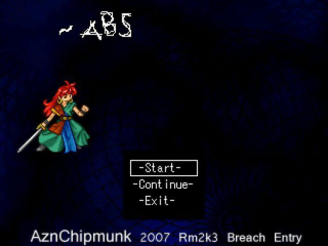 Title screen