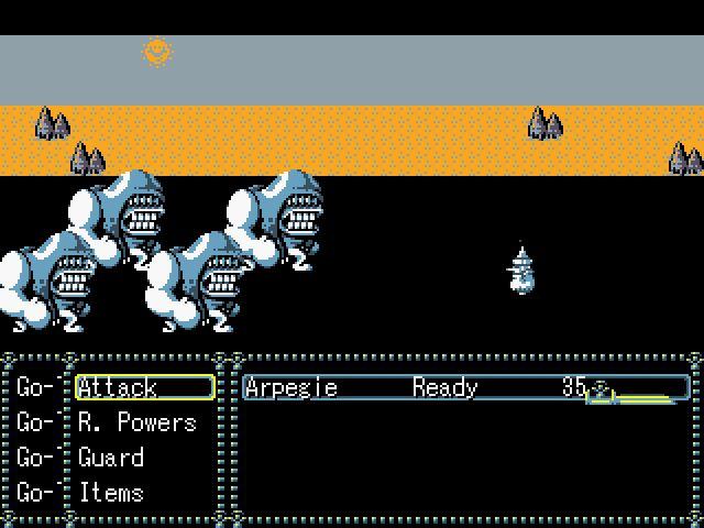 Title screen