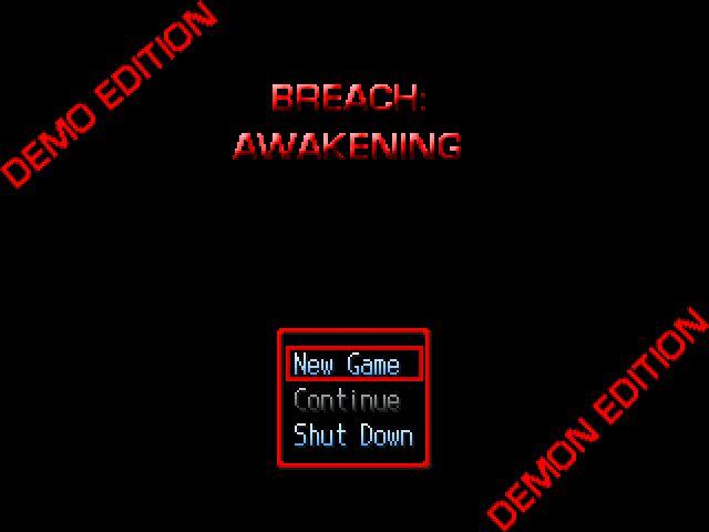 Title screen