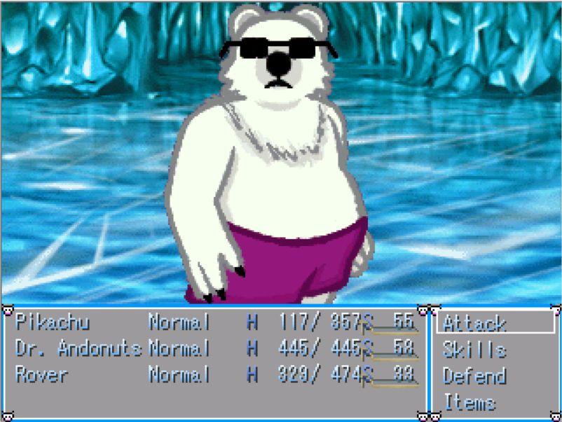 Title screen
