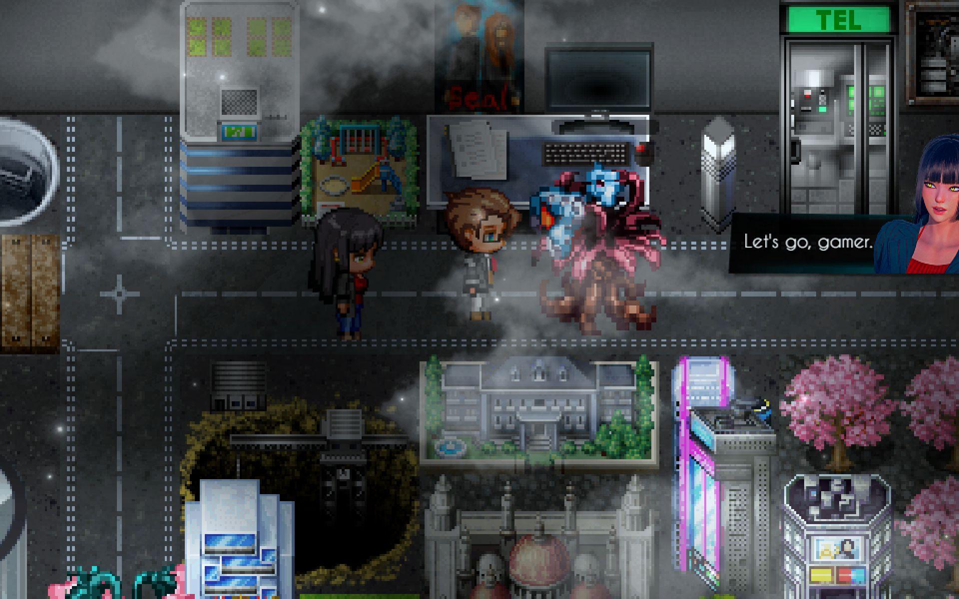 Title screen