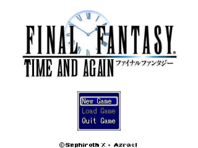 Title screen
