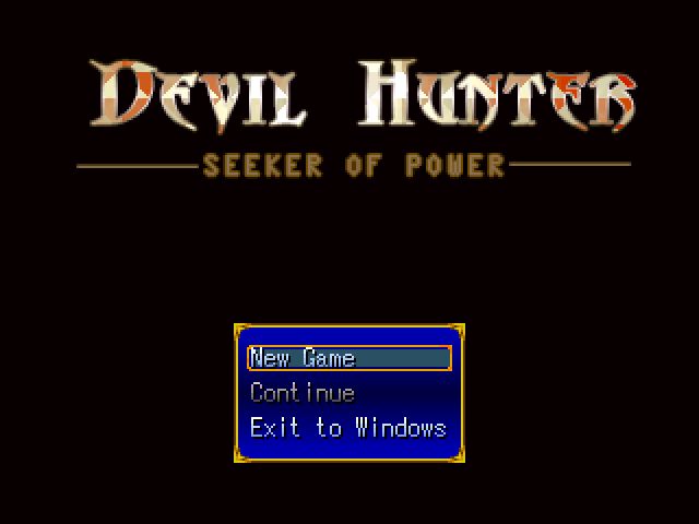 Title screen