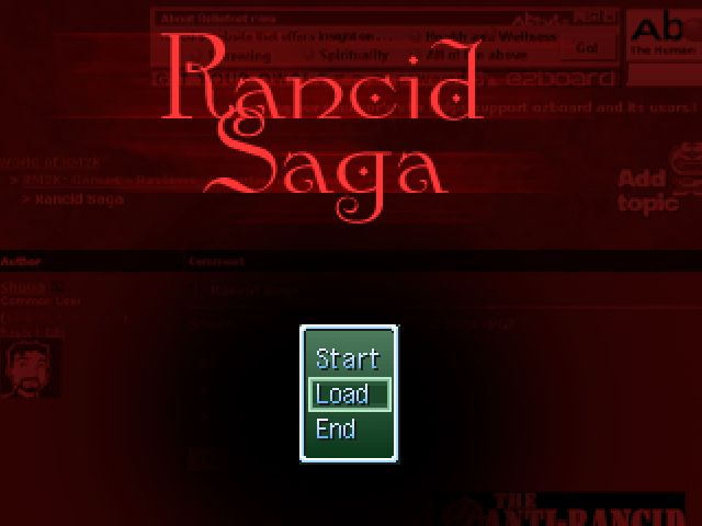 Title screen