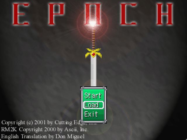 Title screen