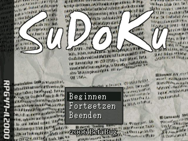 Title screen