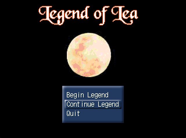 Title screen