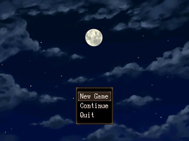Title screen