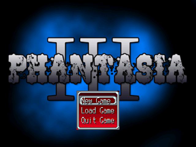 Title screen
