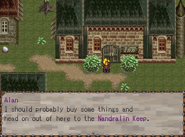 Title screen