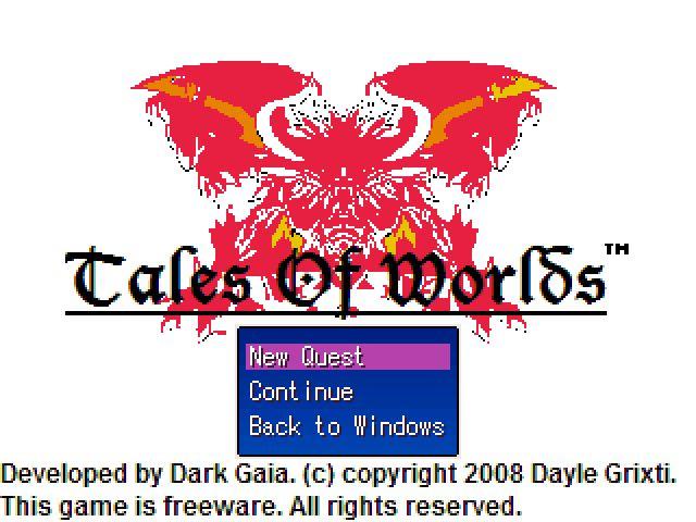 Title screen