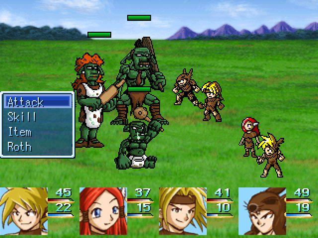 Title screen