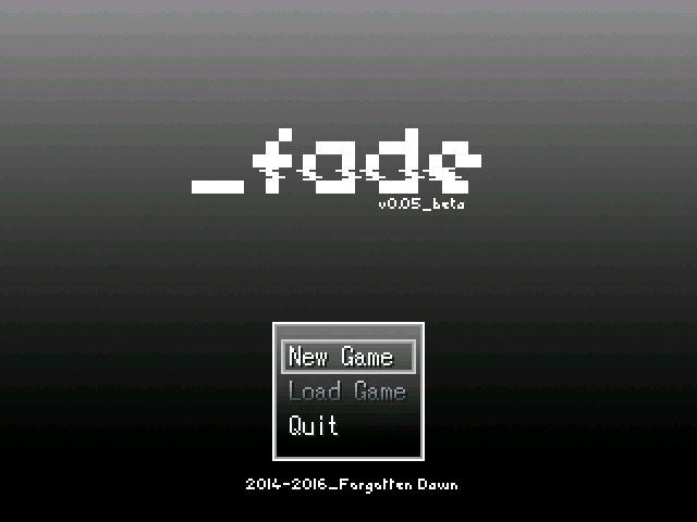 Title screen